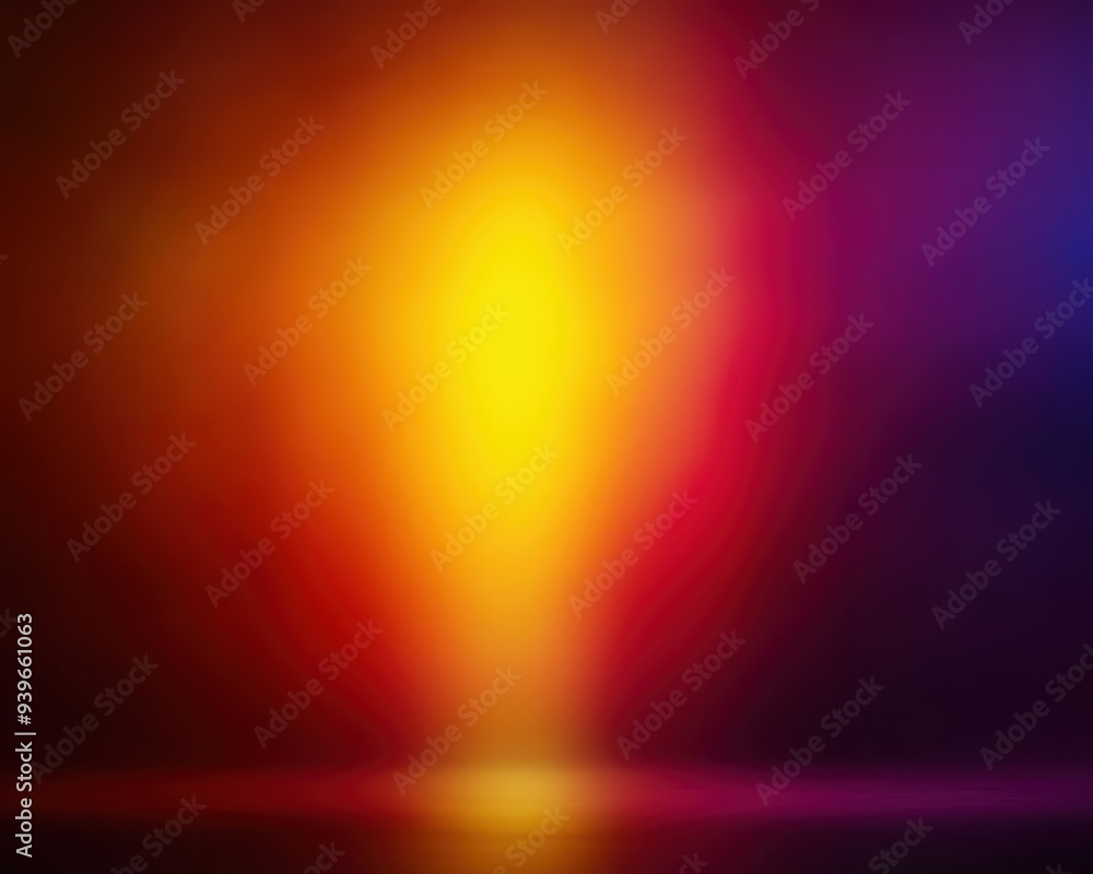 Poster abstract blurred colorful gradient backdrop with vibrant light and shadow creating a dramatic and ar
