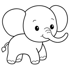 elephant coloring page, elephant outline, elephant illustration, cartoon elephant, kids coloring page, elephant sketch, realistic elephant, elephant silhouette, elephant design, elephant clipart, elep