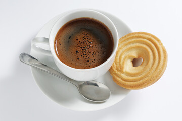 Coffee and biscuit ring