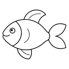 fish coloring page, fish outline, fish illustration, cartoon fish, kids coloring page, fish sketch, tropical fish, swimming fish, fish silhouette, fish design, realistic fish, fish with scales, fish