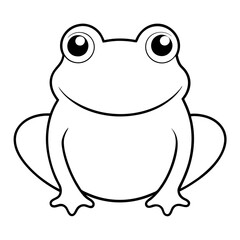 frog coloring page, frog outline, frog illustration, cartoon frog, kids coloring page, frog sketch, jumping frog, cute frog, frog on lily pad, frog and pond, realistic frog, frog with crown, tree frog