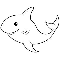 shark coloring page, great white shark, shark outline, shark illustration, cartoon shark, kids coloring page, shark fin, underwater shark, shark attack, shark teeth, hammerhead shark, shark sketch, sc