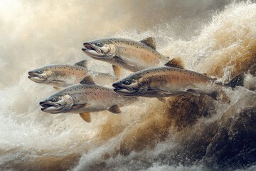 Salmon Leap