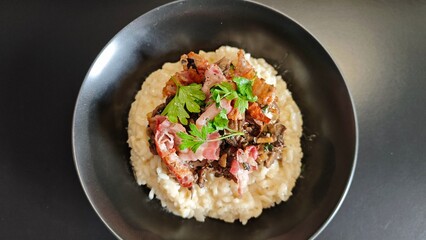 Fait maison - Risotto aux champignons