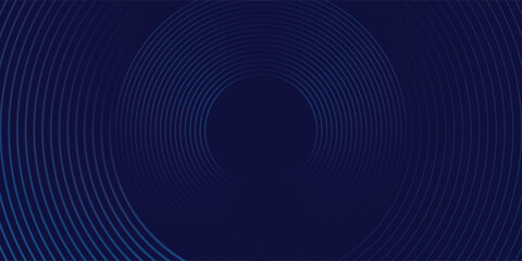 Abstract blue glowing geometric lines modern shiny blue circle lines pattern. Suit for cover, banner, brochure abstract futuristic