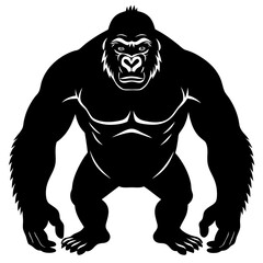 Gorilla vector icon