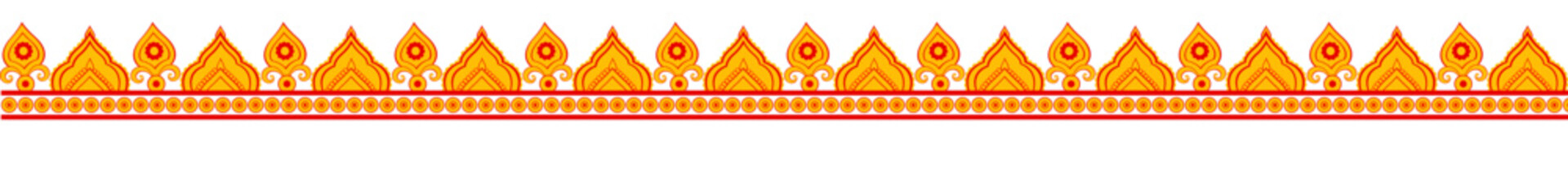 Durga Puja Offer Banner with Arch, Background Frame, and Decorative Border Featuring Goddess Durga, Happy Durga Puja Message, Sale, Discount Tags, and Promotion for Navratri, Ganesh Chaturthi