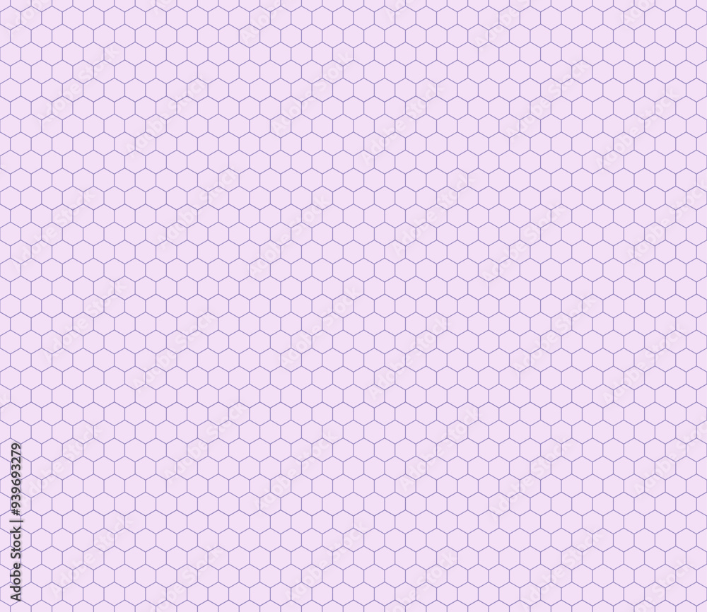 Poster pattern of geometric shapes. blue-violet color on matching background. simple hexagon grid. regular 