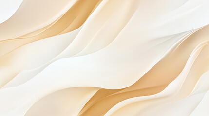 Smooth beige and cream waves flow in a seamless pattern. The gentle curves and gradients provide a soft, calming backdrop, ideal for modern minimalist designs.