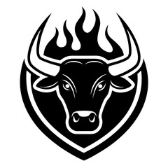 bull head vector