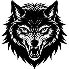 wolf head tattoo