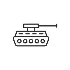 Army Tank Icon - Military Tank Icon