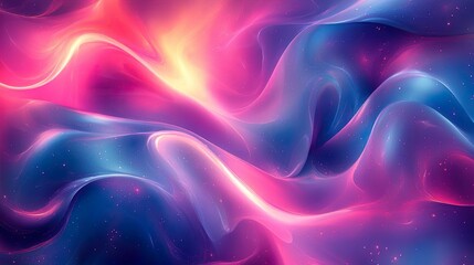 Fototapeta premium Vivid abstract swirls forming an entrancing pattern perfect for dynamic and modern wallpaper designs