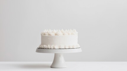 wedding cake on a white background