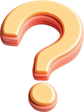 recommend clip art: 3D icon of question mark symbol clip art