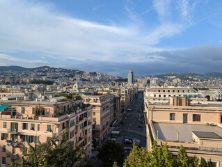 view of the city