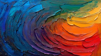 Obraz premium abstract creative art hand painting background