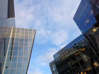 Contemporary architecture in Grand Canal Dock, Dublin