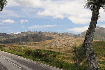Mountain near Castro Laboreiro, Portugal