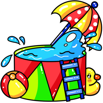 recommend clip art: summer sea