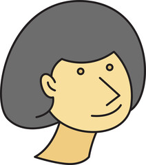 Woman Face Avatar