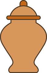 Vase Icon Illustration
