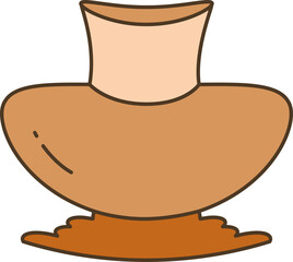 Vase Icon Illustration
