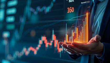 Business finance and investment, Analyze economic growth charts for informed business finance decisions and financial decision-making. Stock Market report, Strategy, Data Collection, Forecasting