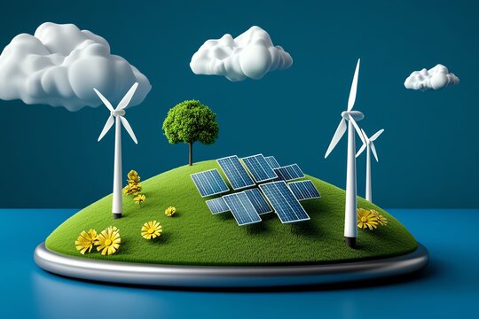 A public awareness poster promoting energy-saving practices in everyday life, with a focus on simple actions that have a big impact