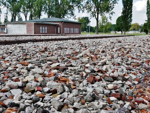 Ehemaliges JVA-Geb&auml;ude KZ Neuengamme