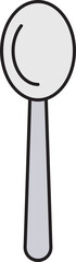 Teaspoon Icon Illustration