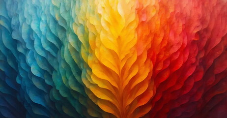 Fototapeta premium colorful feathers background