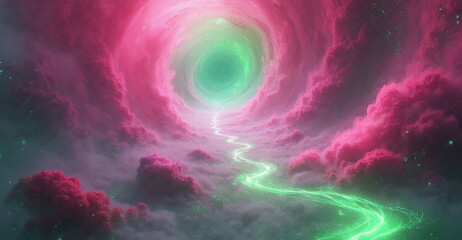 background with space