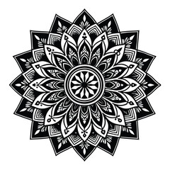 Mandala ornament vector illustration