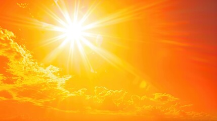 Obraz premium Scorching sun - coping with summer heat through effective body cooling methods, with water, ensuring comfort and safety during high air temperatures and intense sunlight