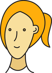 Woman Character Icon

