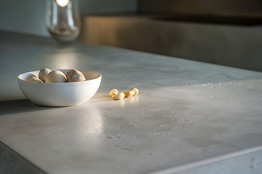 preparing dough for baking