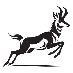 Antelope logo design, Antelope Vector Art And Graphics