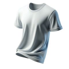 blank t shirt on white background