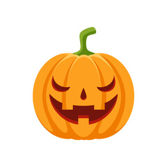 jack o lantern halloween vector illustration 