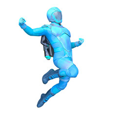 サイバーマン　3DCGレンダリング