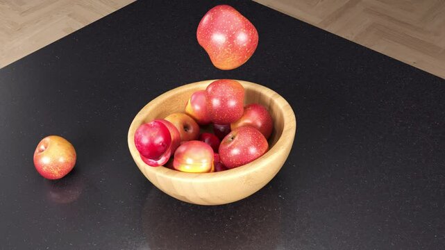 Frutas slow motion 