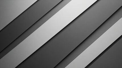 Abstract Modern Diagonal Gray Layers Background