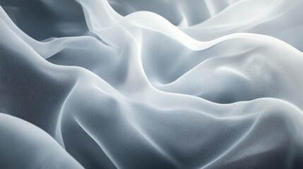 Obraz premium Abstract White Fabric Background