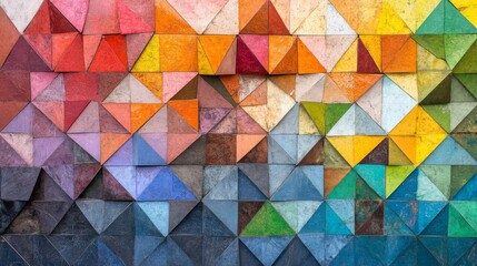 Fototapeta premium Abstract Geometric Mosaic