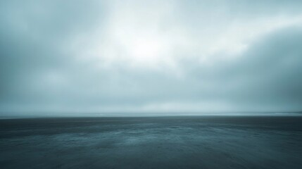 Obraz premium Misty Coastal Landscape