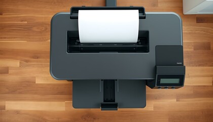 Office Printer in Action