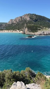 Voidokilia Beach - beautiful lagoon, Peloponnese Greece