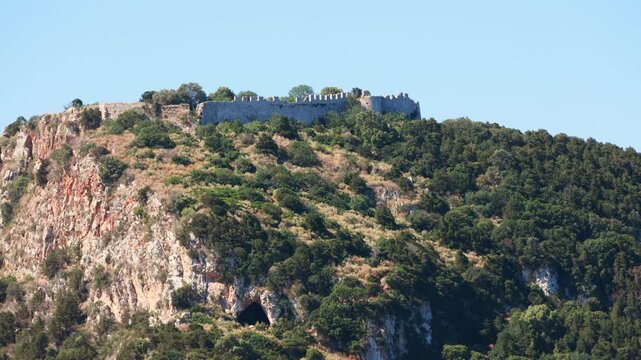 Old Navarino Fortress near Voidokila Beach, Greece