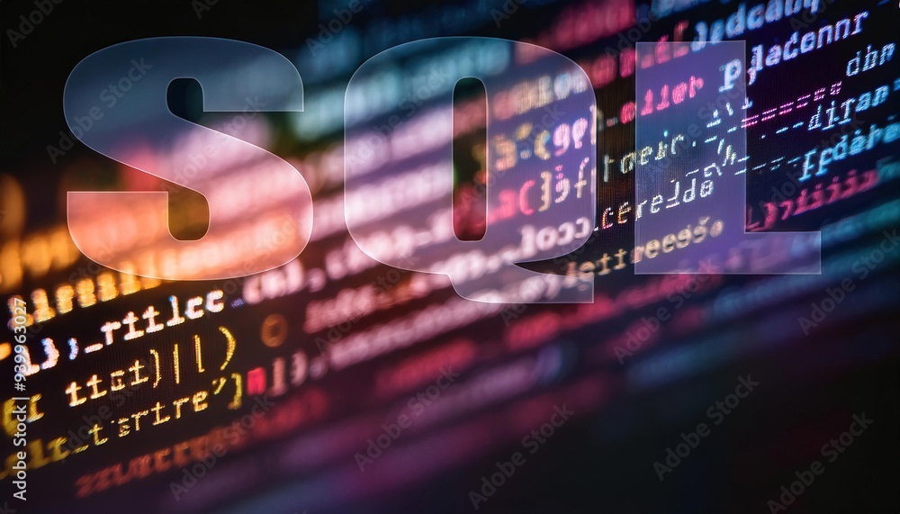 Poster sql coding and database management techniques